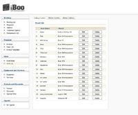 iBoo 4 Provider - Lista plovila