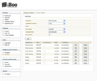 iBoo 4 Provider - Uređivanje usluga